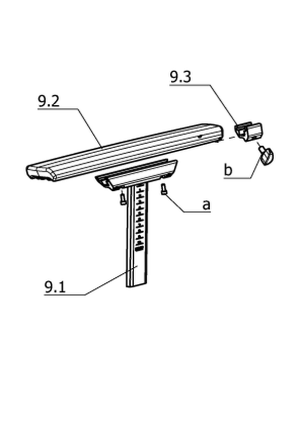 Armauflage gepolstert (Code 106)