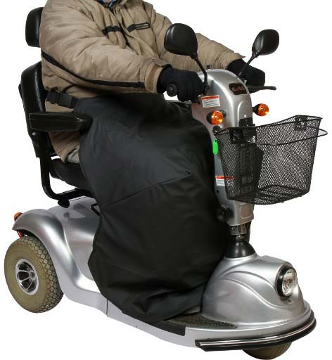 Mobilex Wetterfeste Thermo-Beinschutzdecke für Scooterfahrer, Large