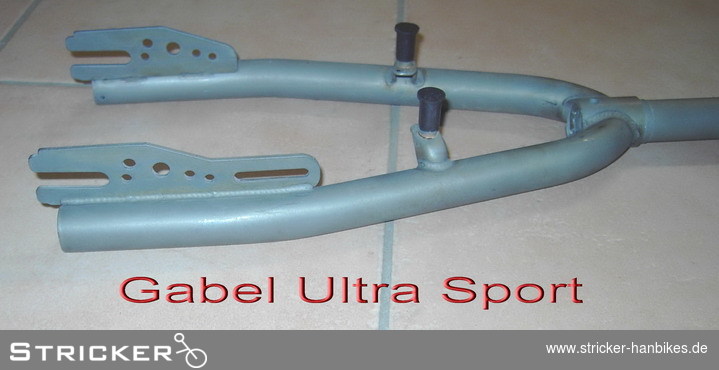 Gabel Ultra Sport – Stricker Handbikes, Bestellnummer 400021-1