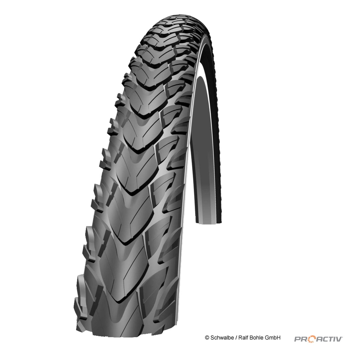 PRO ACTIV Ersatzteil – 26x2,0" Schwalbe "Marathon Plus Tour"