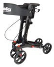 Mobilex Black Panther Compact Rollator, schwarz, SH 55 cm