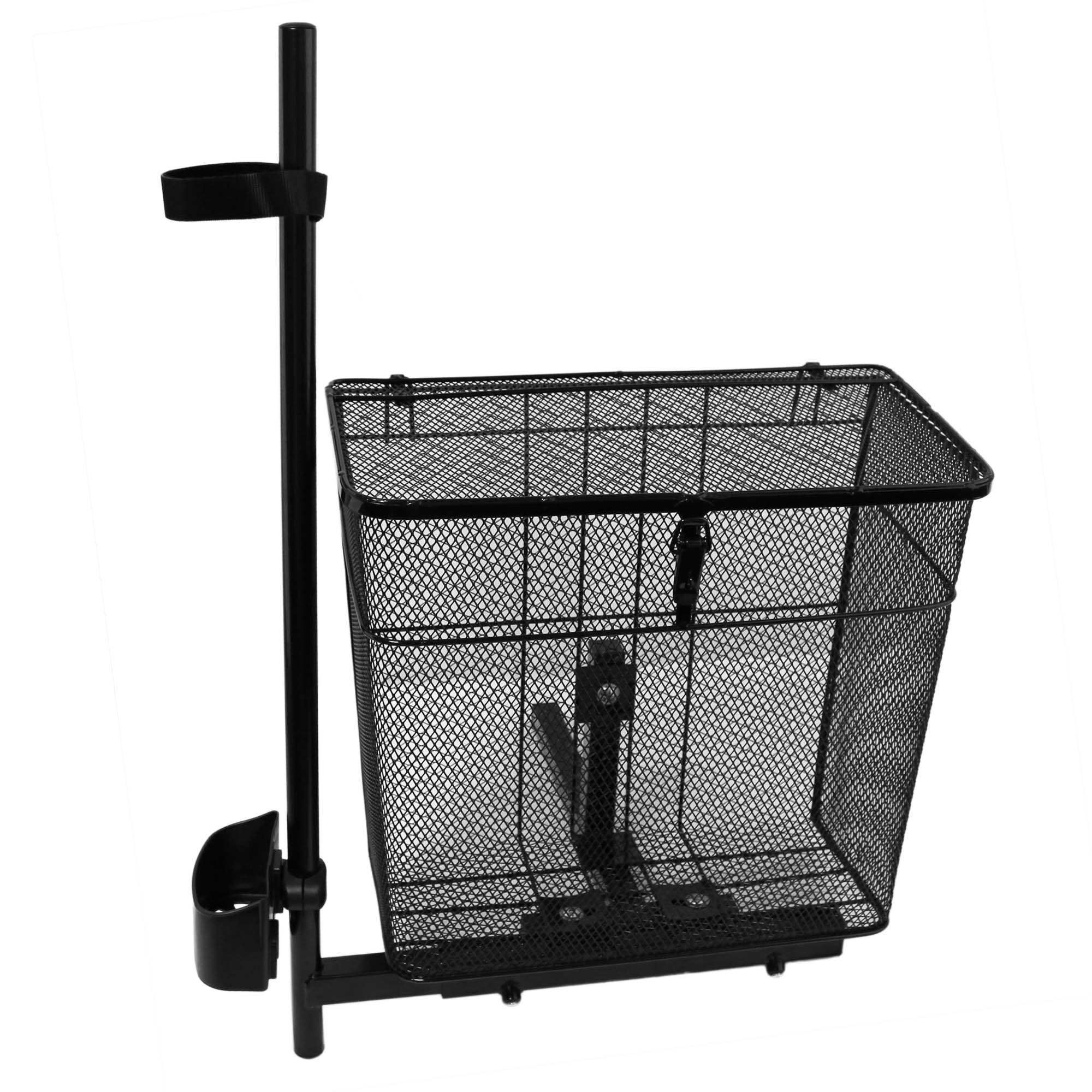 Heckkorb für Scooter incl. Halter (HK-SC-SET-STH)