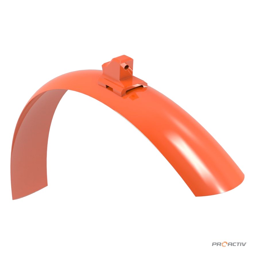 PRO ACTIV Ersatzteil – Schutzblech Alu orange glanz
