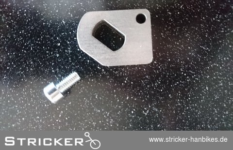 Gabelausfallverstärkung crossbike 16 mm – Stricker Handbikes, Bestellnummer 456064-0