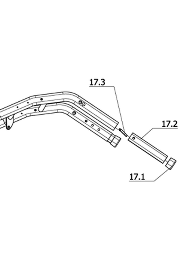 Stützrolle mit Auftrittkappe (Code 4575)