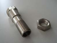 Adapter mit Sechskantmutter