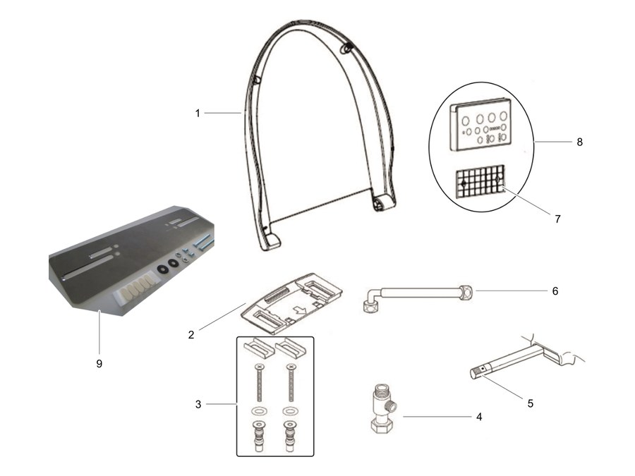 Explosionszeichnung Ersatzteile 2016 => – Aquatec Pure Bidet