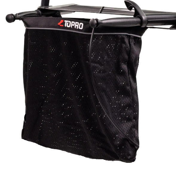 TOPRO Einkaufsnetz Black Series 2025, Original/Walker, M/S, schwarz