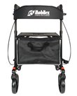 Mobilex Black Panther Compact Rollator, schwarz, SH 55 cm