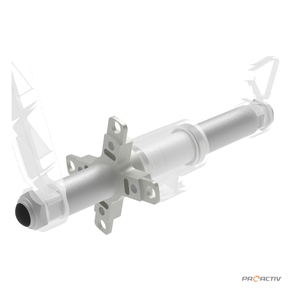 PRO ACTIV Ersatzteil – Tretlagerwelle Griffweite 50cm mit