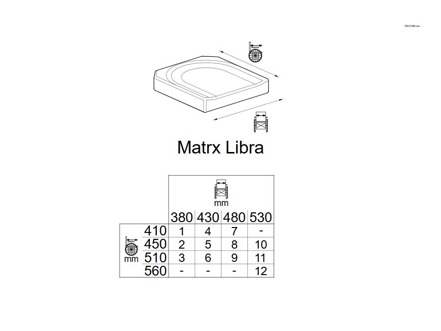 Sitzkissen Matrx Libra