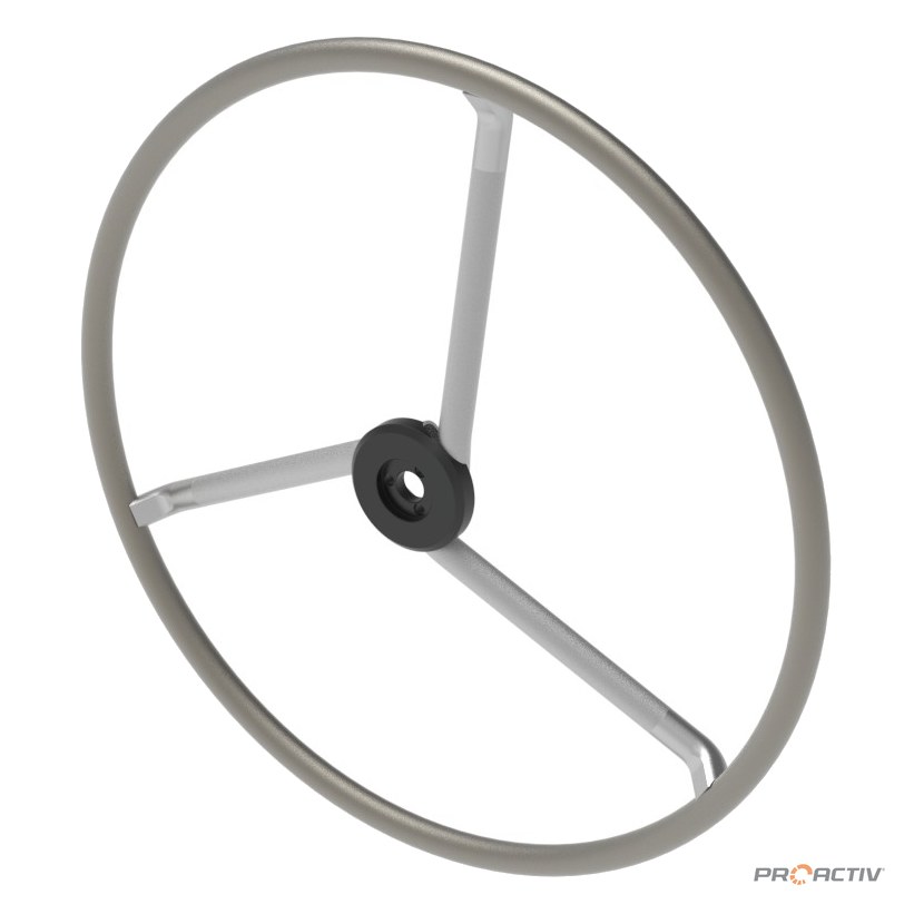 PRO ACTIV Ersatzteil – Einhandgreifring 3-Speichen 24"