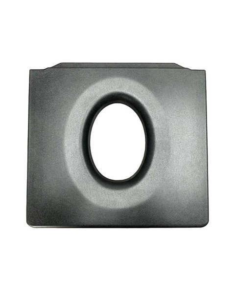 Mobilex PU-Sitz, SB 55 cm, mit rundem Loch, für 302021, mit Eimerhalterung, ohne Deckel