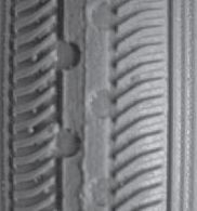Decke 22 x 1 3/8" PU-GRAU