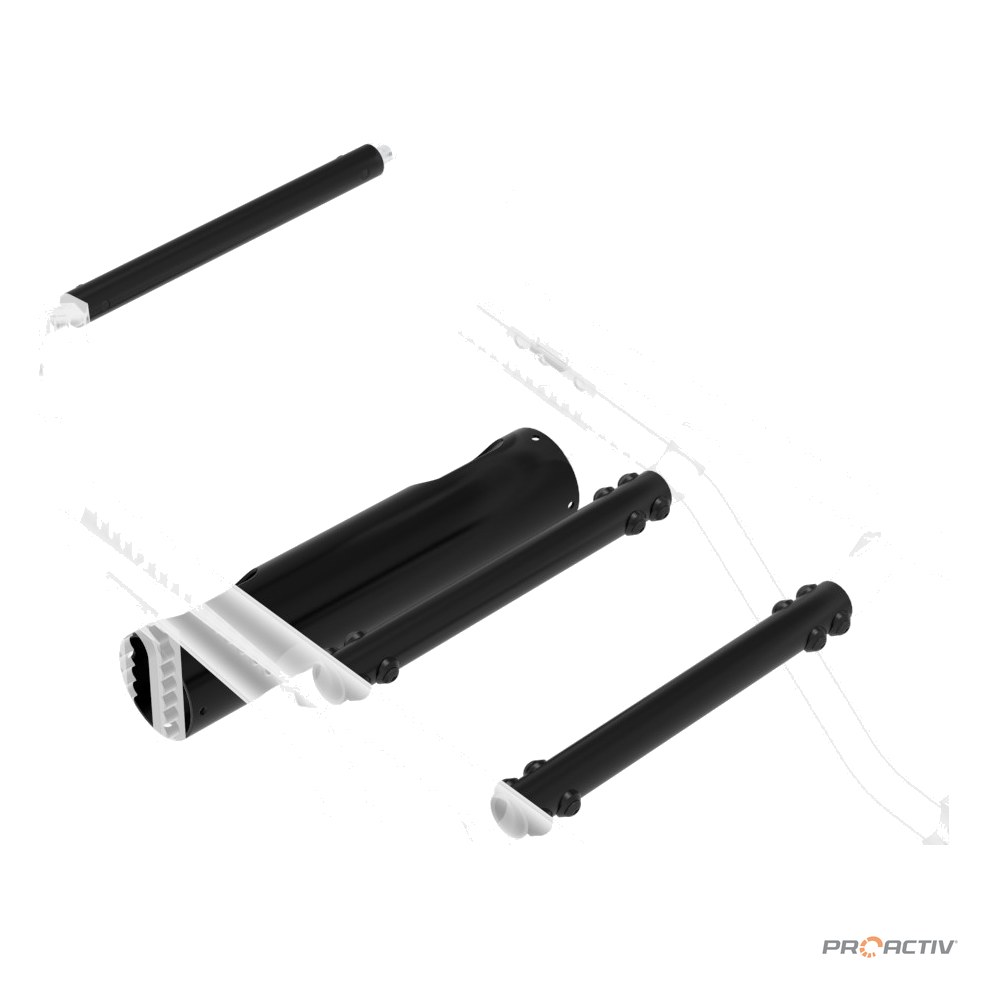 PRO ACTIV Ersatzteil – Querrohradaptersatz 4teen Einhand