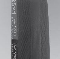 Decke 26 x 1" Blau TUFO-BEREIFUNG (MS3 Indoor)
