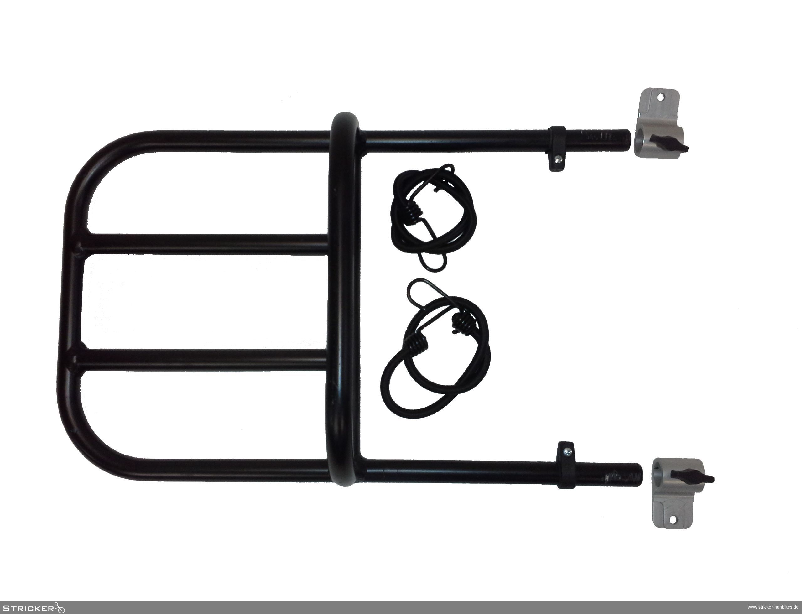 Gepäckträger Waldkilo inkl. Halter – Stricker Handbikes, Bestellnummer 600190-0