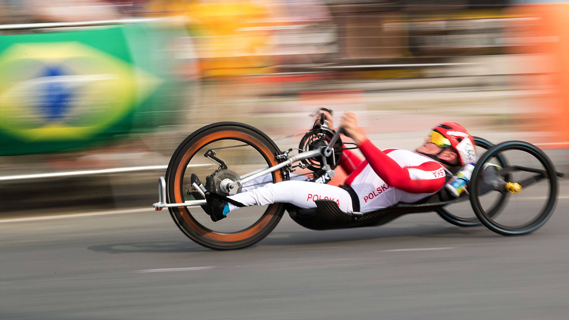 RGK Shark RS Handbike im Rennen