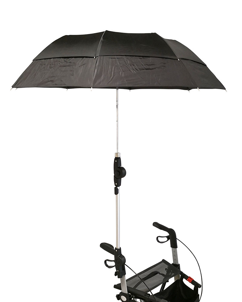 Mobilex Regenschirm mit Halterung für Leopard, Gepard, Lion, Buffalo und Panda Comfort