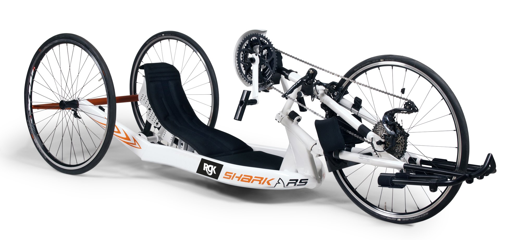 RGK Shark RS Handbike, Seitenansicht