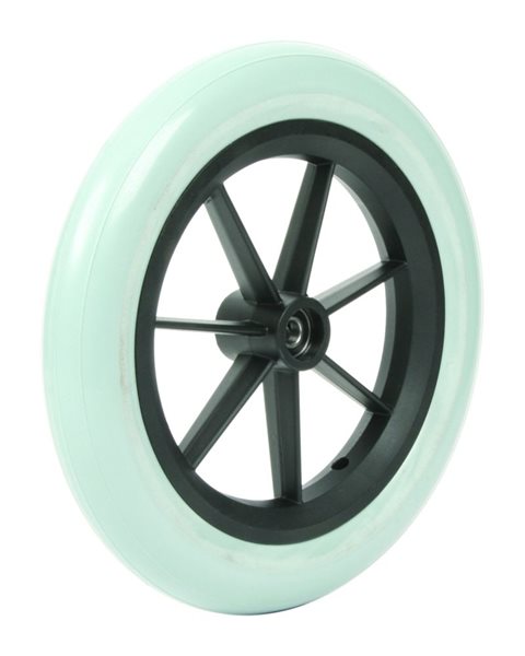 Mobilex 12" Polyurethanrad, 300 x 45 mm, Nabe ø12 x 37/48 mm, seitl. Mont.