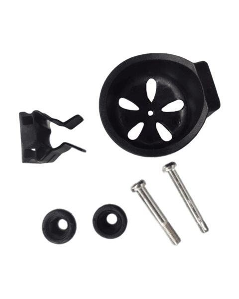 Mobilex Stockhalter für Jaguar Indoor Rollator, komplett mit Halter und Becher (1 Set)