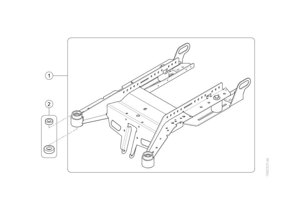 Hauptrahmen - Standard-Chassis