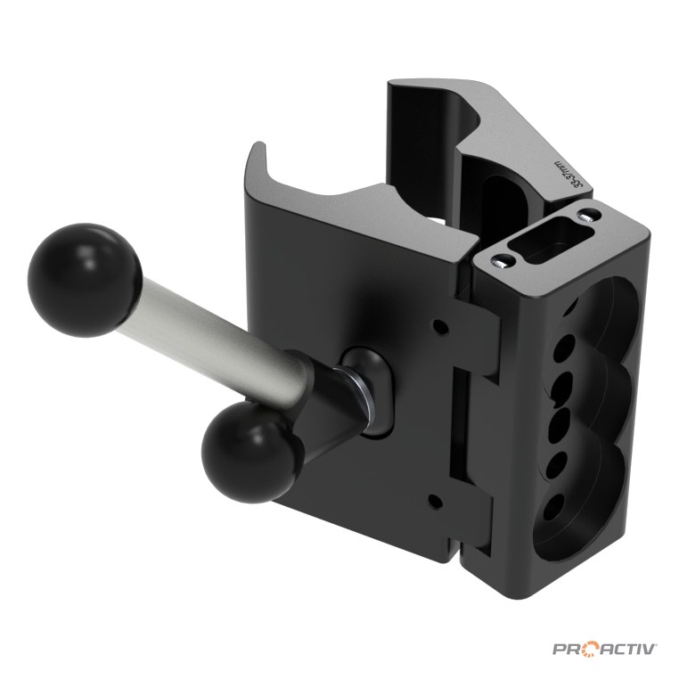 PRO ACTIV Ersatzteil – Frontadapter Rahmenklemmung Ø35 x 95