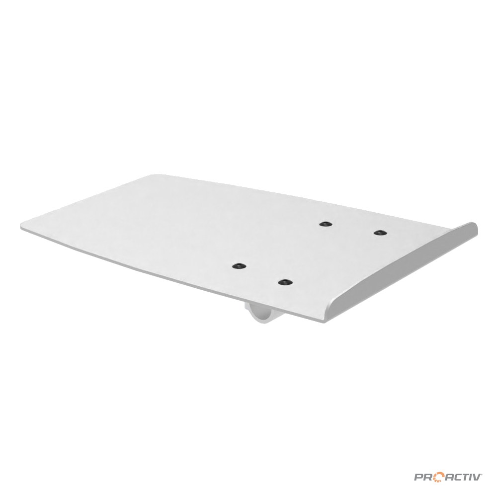PRO ACTIV Ersatzteil – Fußbrettauflage gummiert, 27 cm tief