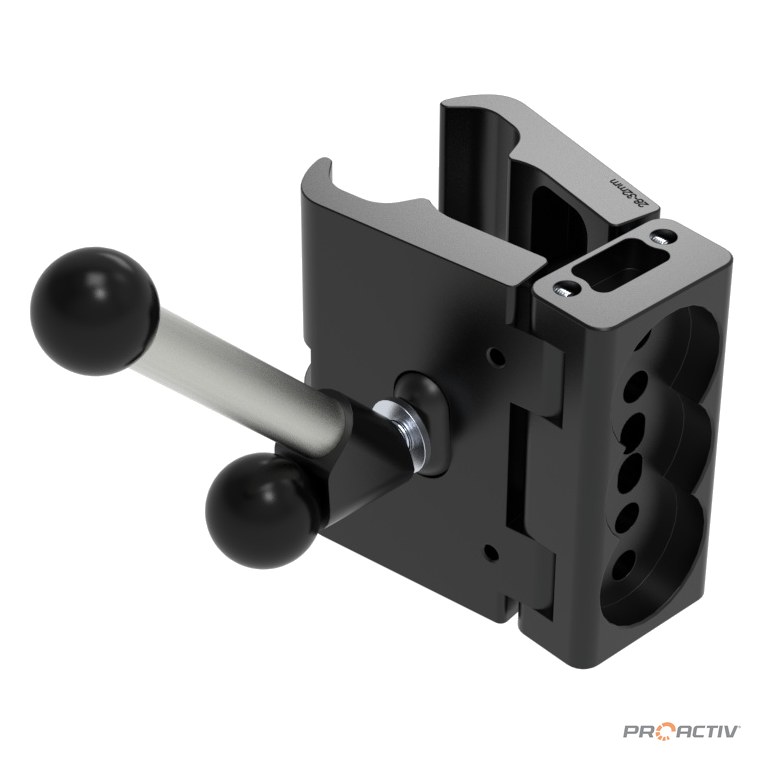 PRO ACTIV Ersatzteil – Frontadapter Rahmenklemmung Ø30 x 95