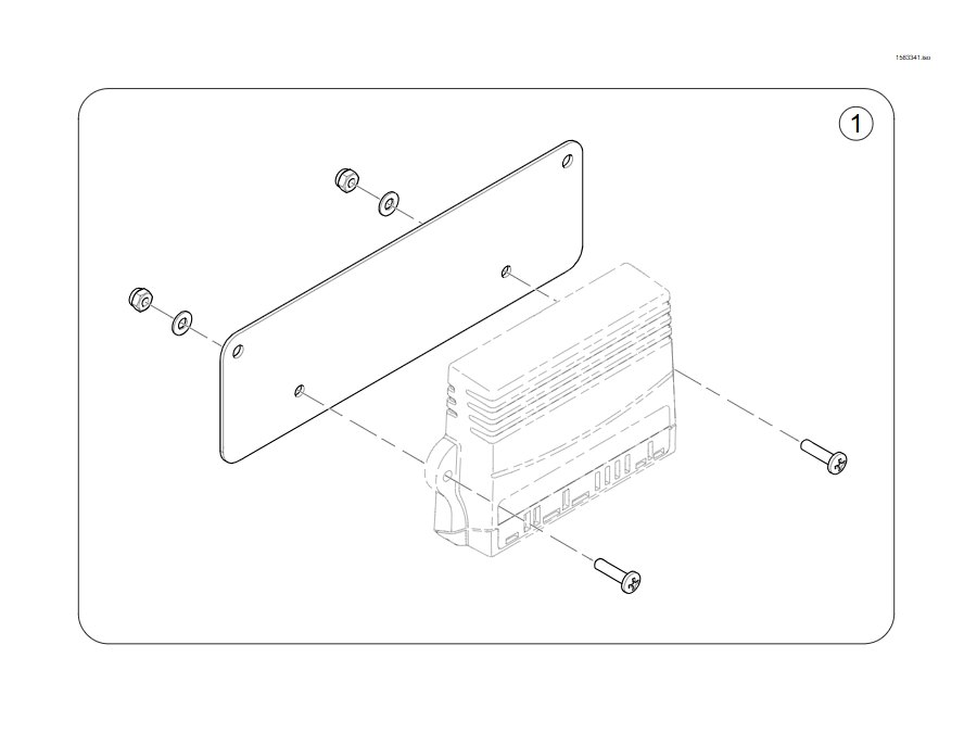 Halter ACT am Chassis - Narrow Base