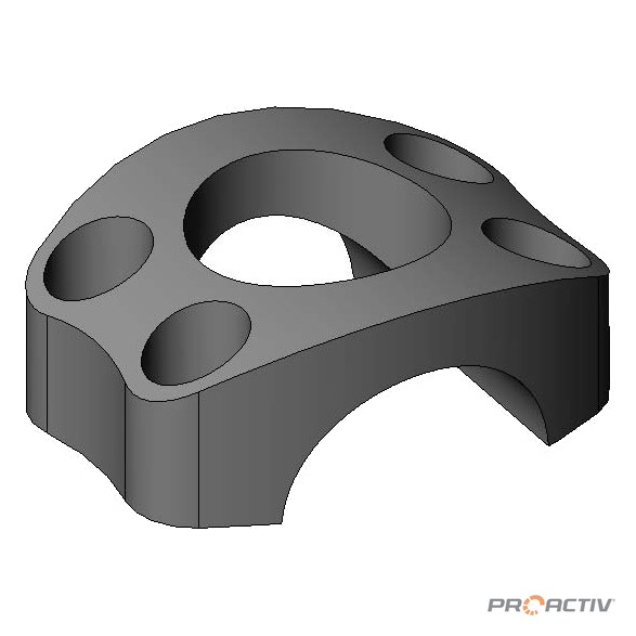 PRO ACTIV Ersatzteil – Lenkerklemme oben