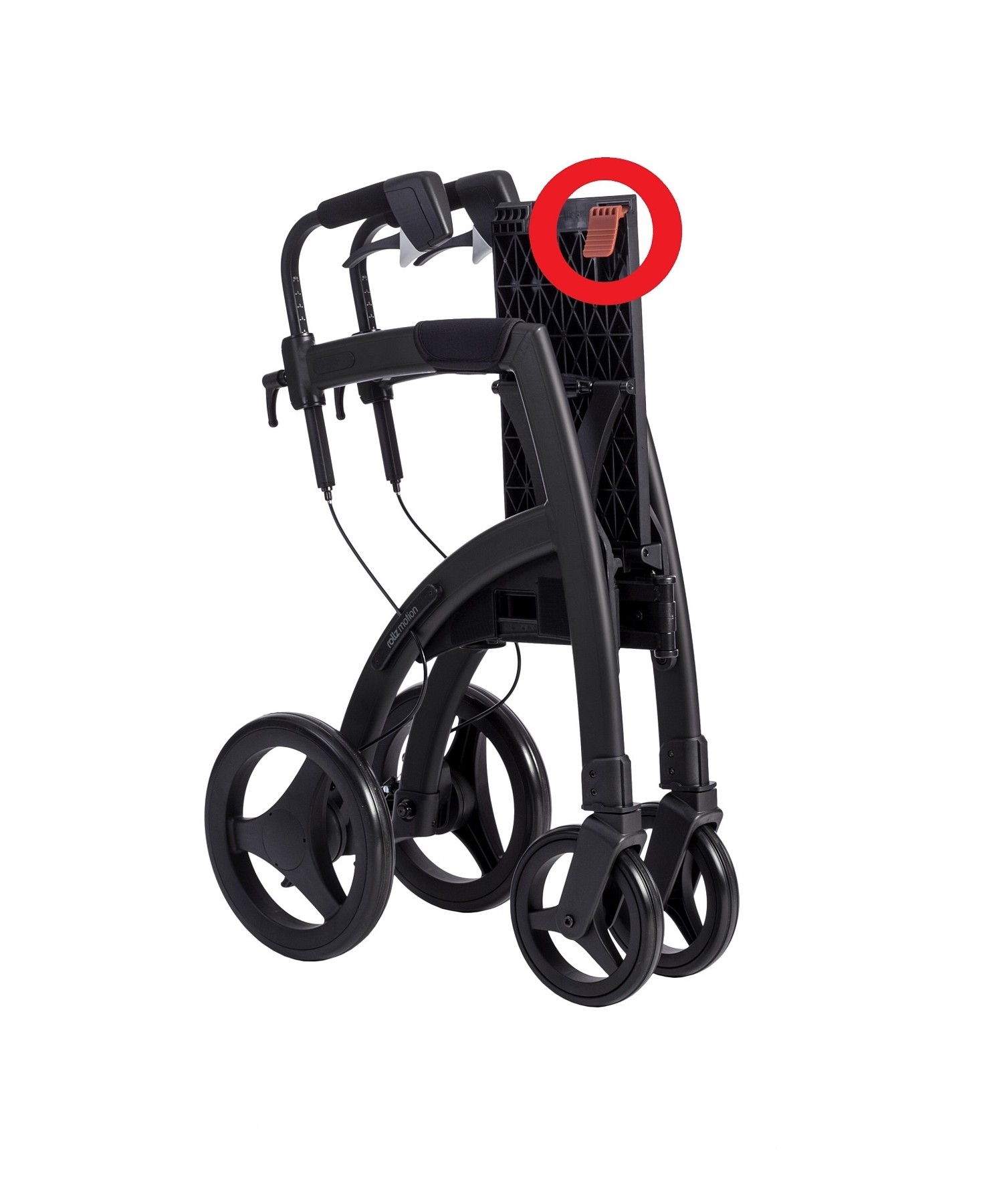 Rollz Roter Verriegelungsknopf der Faltmechanik für Rollz Motion
