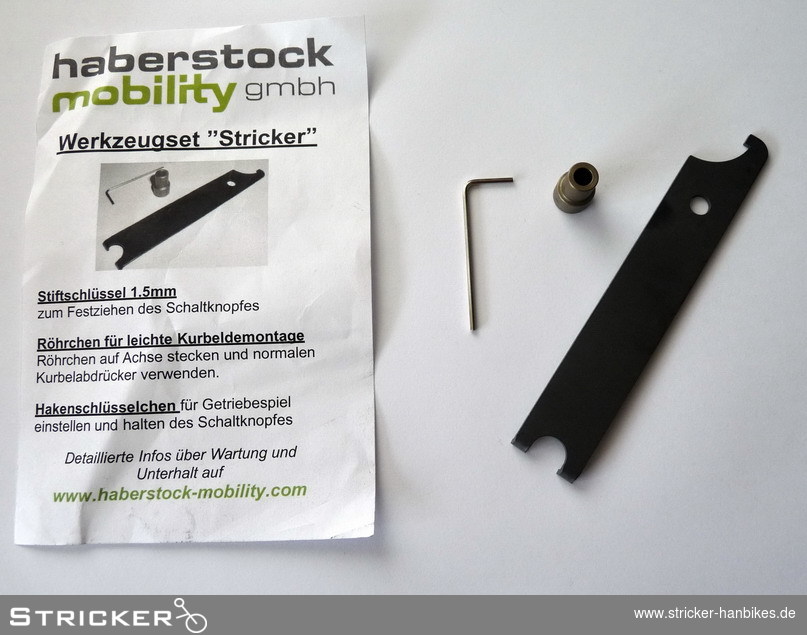 Berguntersetzung Demontagewerkzeug – Stricker Handbikes, Bestellnummer 350057-0