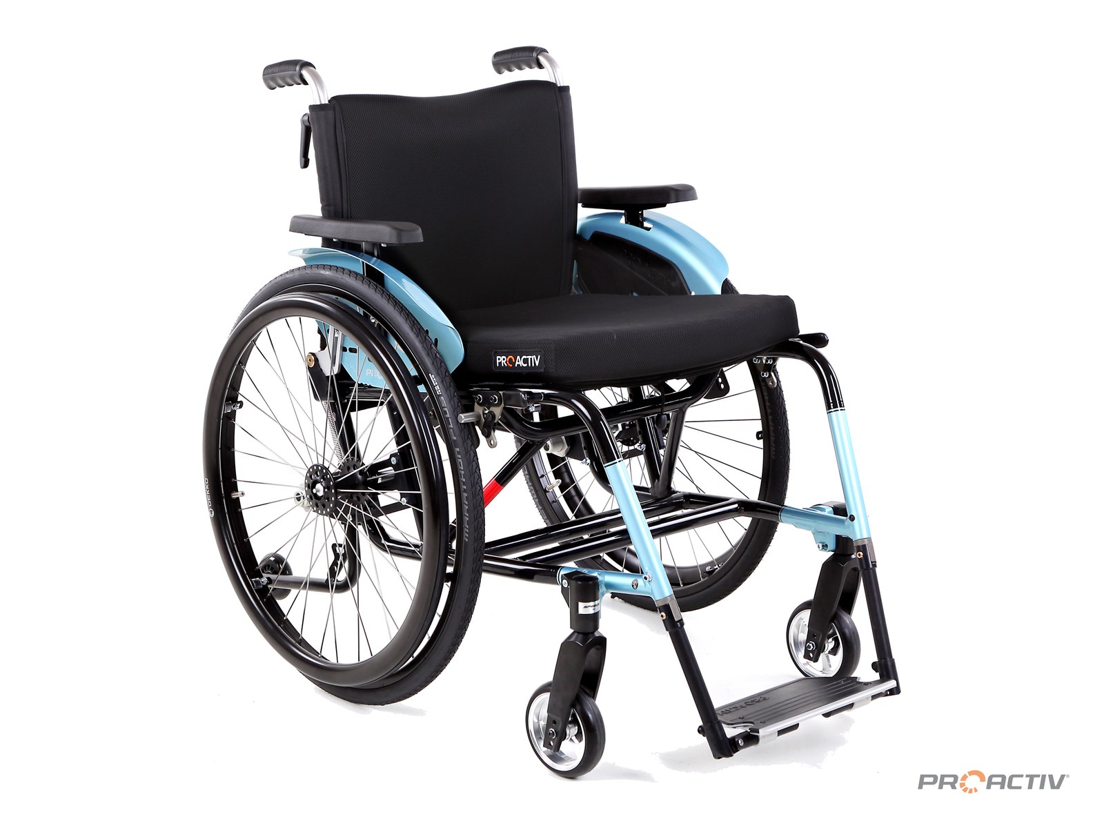 PRO ACTIV SPEEDY A2 Aktivrollstuhl, Dreiviertelansicht von vorne
