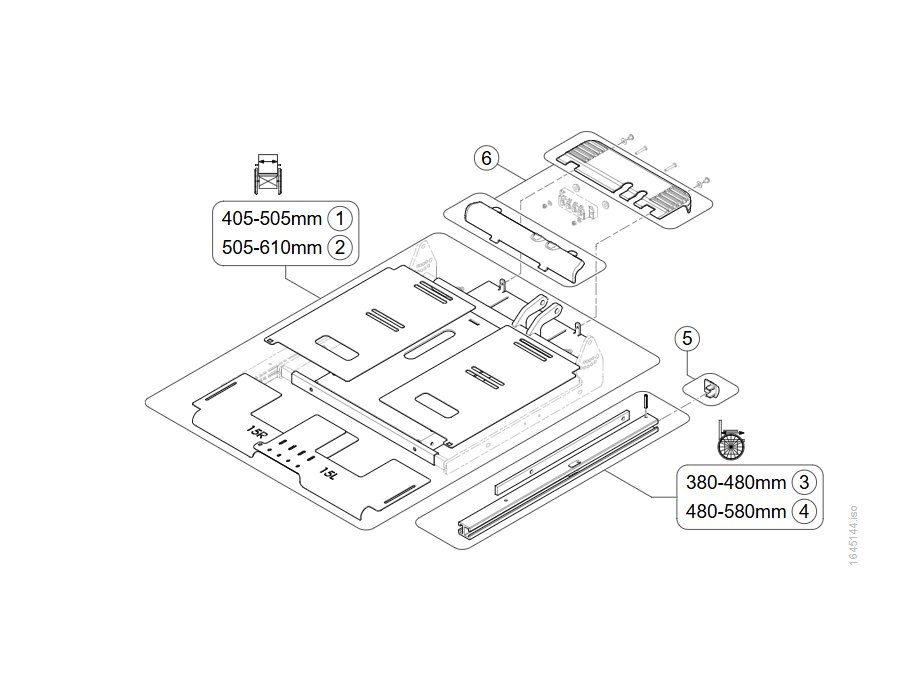Sitzplatten / Seitenprofile / Abdeckungen