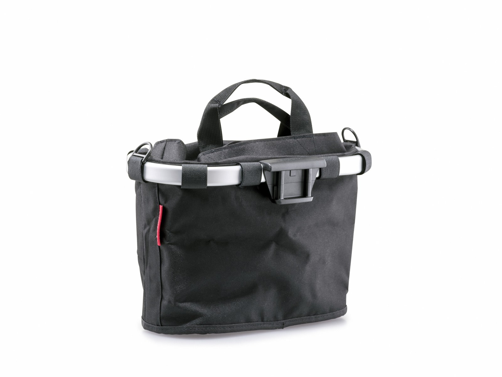 Alber Shopping-Tasche mit KLICKfix-Adapter, schwarz
