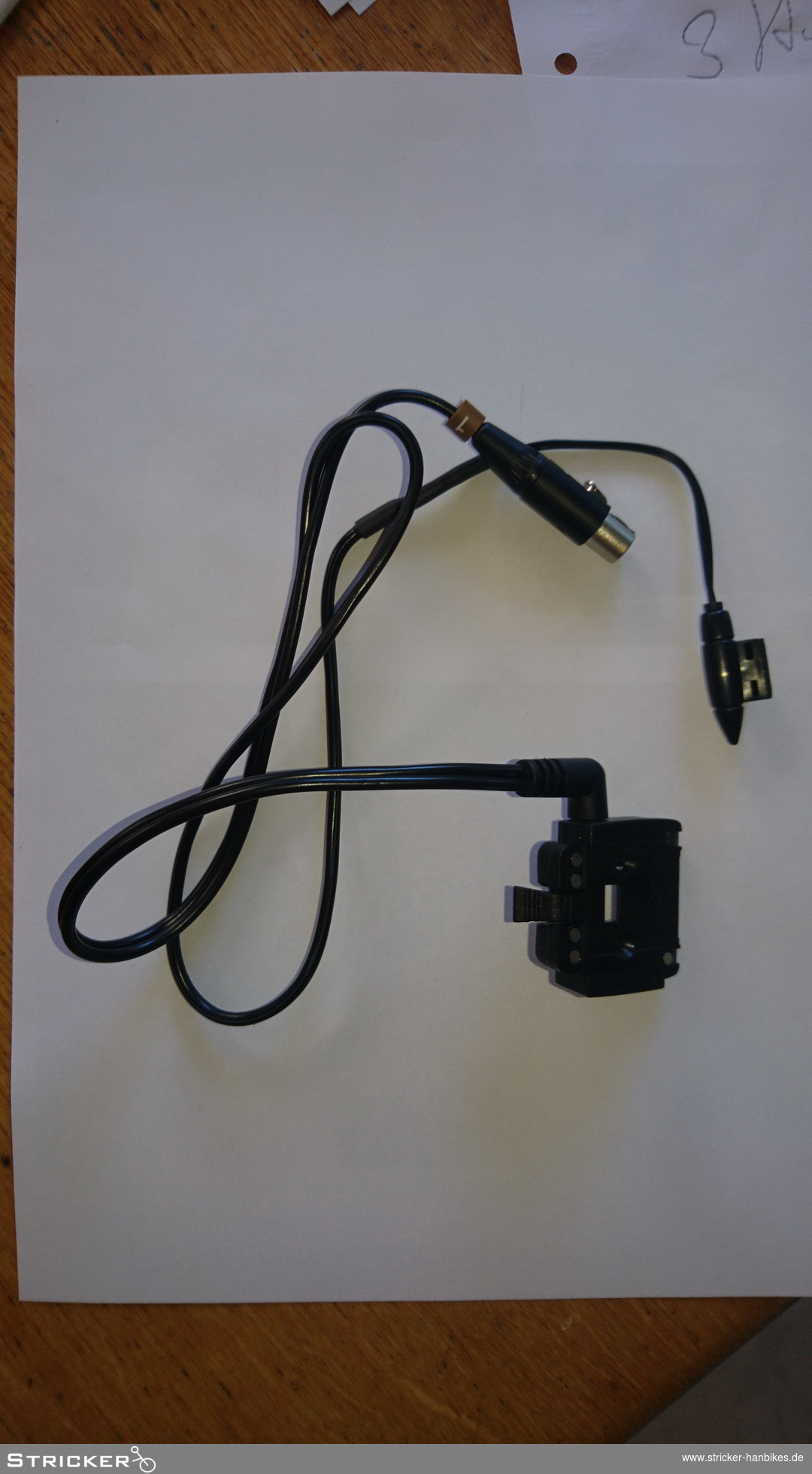 Pico Displaykabel mit Speedsensor – Stricker Handbikes, Bestellnummer 720062-0