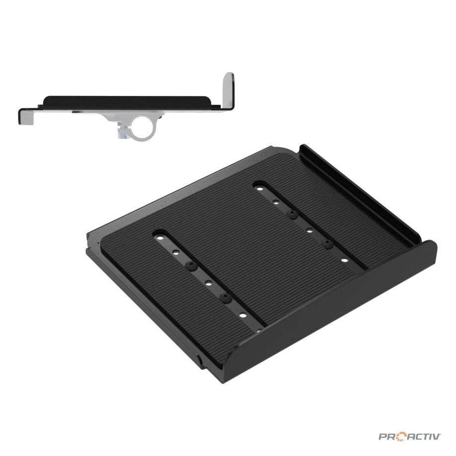 PRO ACTIV Ersatzteil – Fußbrett gekantet, 18 cm tief