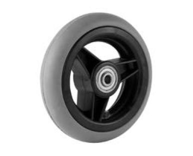 5"RAD D=125MM/B=30MM NL=45MM,FELGE Schwarz