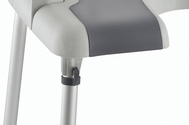Aquatec Sorrento Duschstuhl und Duschhocker – Ansicht 7