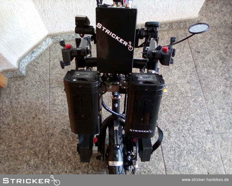 Doppelbatterien 2x8,3Ah 36V 600Wh für – Stricker Handbikes, Bestellnummer 631426-0
