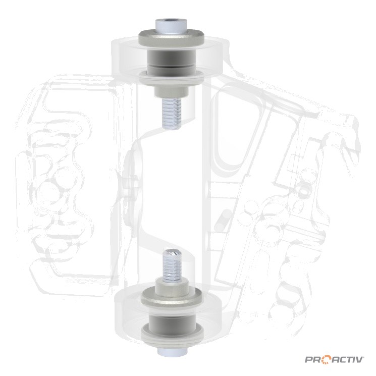 PRO ACTIV Ersatzteil – Lenkkopflagerdistanzen Set
