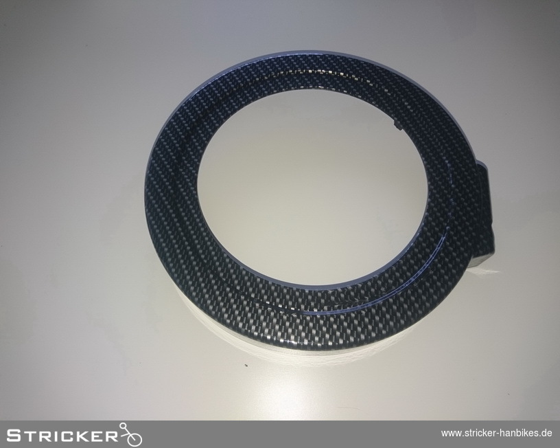 Carbonbeschichtung Kettenschutz Standard – Stricker Handbikes, Bestellnummer 421014-0