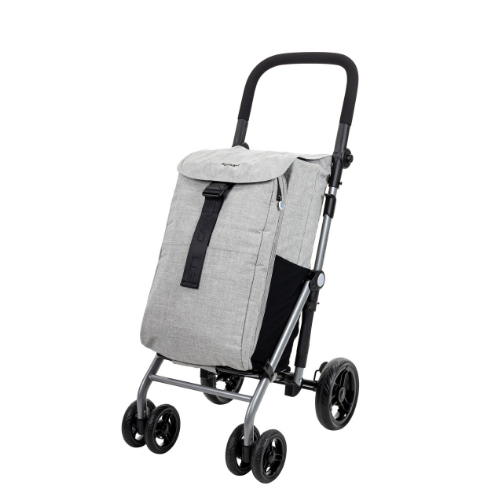 Carlett Lett435 Classic Duo Einkaufstrolley – Grau