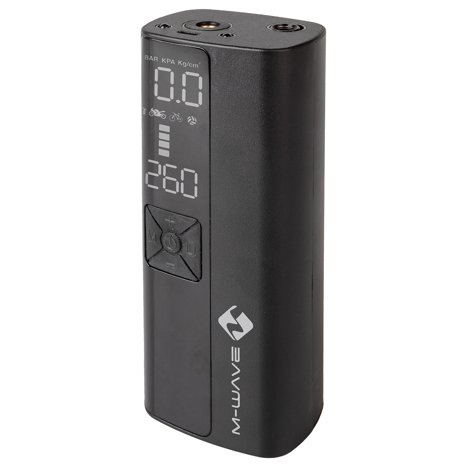 M-WAVE Akku-Minipumpe – digital, Lithium-Ionen