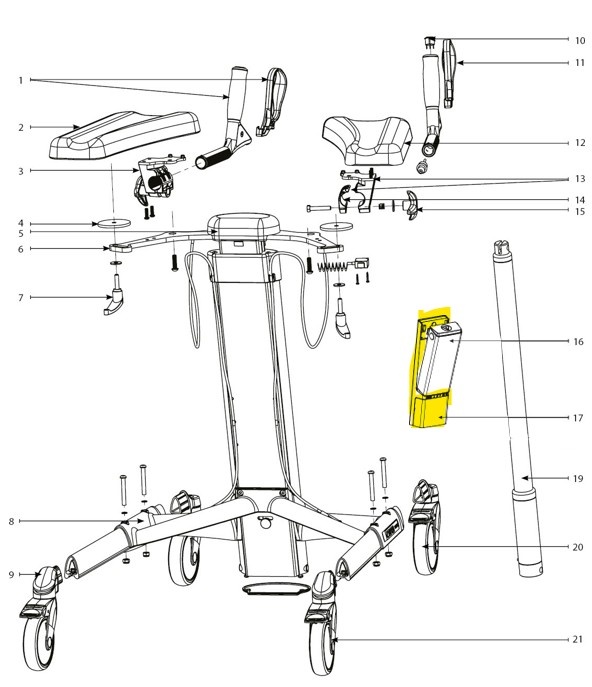 TOPRO TOPRO Steuerbox- Taurus - Linak 2025