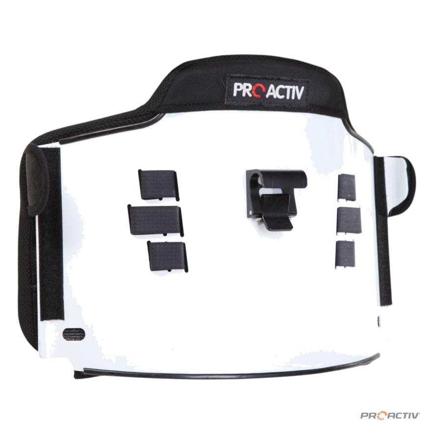 PRO ACTIV Ersatzteil – Ergonomie - Rückenschale Aluminium