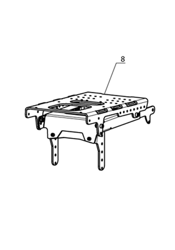 Sitzneigungsverstellung mechanisch (Code 119)