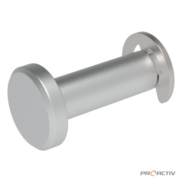 PRO ACTIV Ersatzteil – Steckstift [19mm] mit Sicherungsscheibe